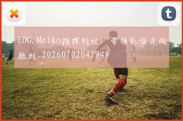 EDG.Meiko指挥到位,带领队伍走向胜利_20260702042948