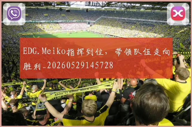 EDG.Meiko指挥到位,带领队伍走向胜利_20260529145728